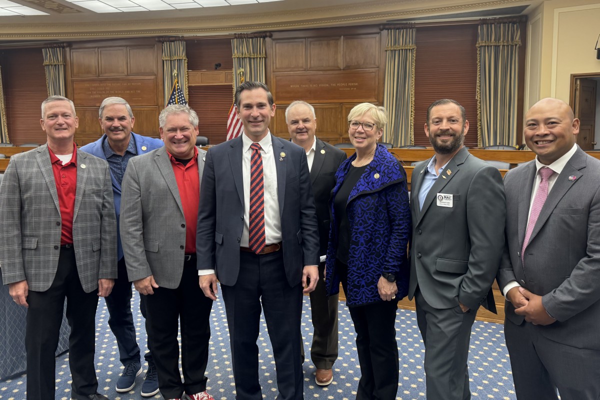 U.S. Rep. Matt Van Epps with members of Citizens for Fort Campbell. (Contributed by Citizens for Fort Campbell)