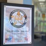 A Clarksville's Best gold award plaque from 2025. (Chris Smith)