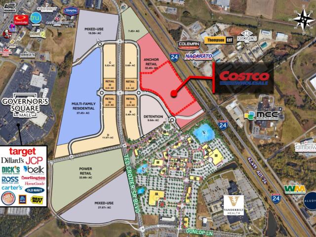 Plans for Freedom Farms with Costco as the anchor tenant, in July 2026. (CMC EDC, contributed)