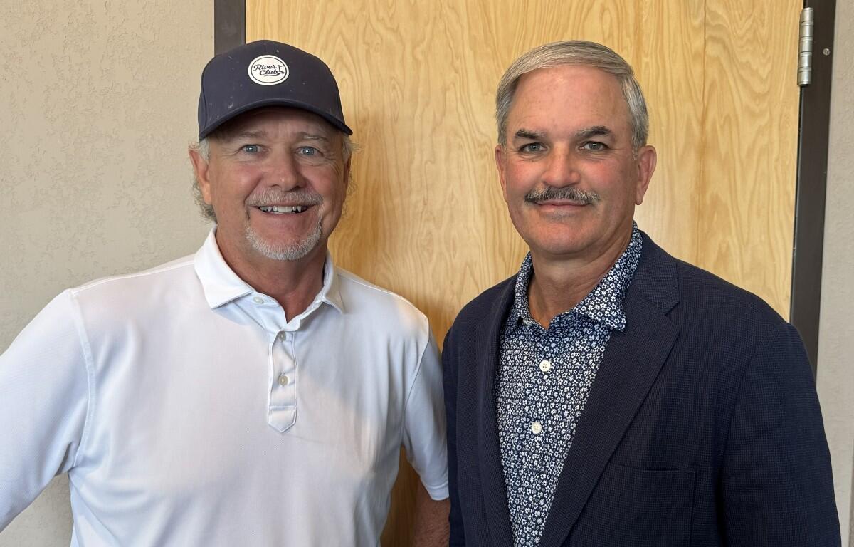 Greg Guinn, left, and Charlie Koon.