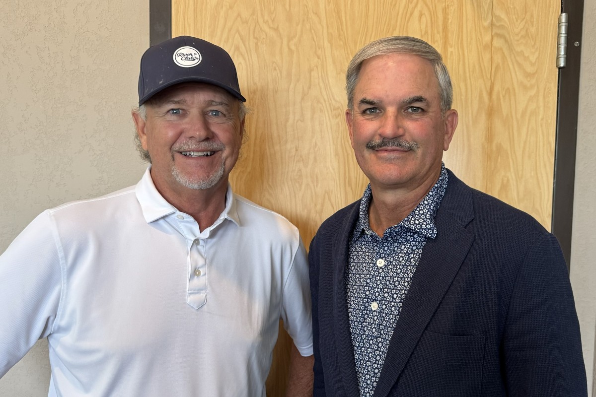 Greg Guinn, left, and Charlie Koon.