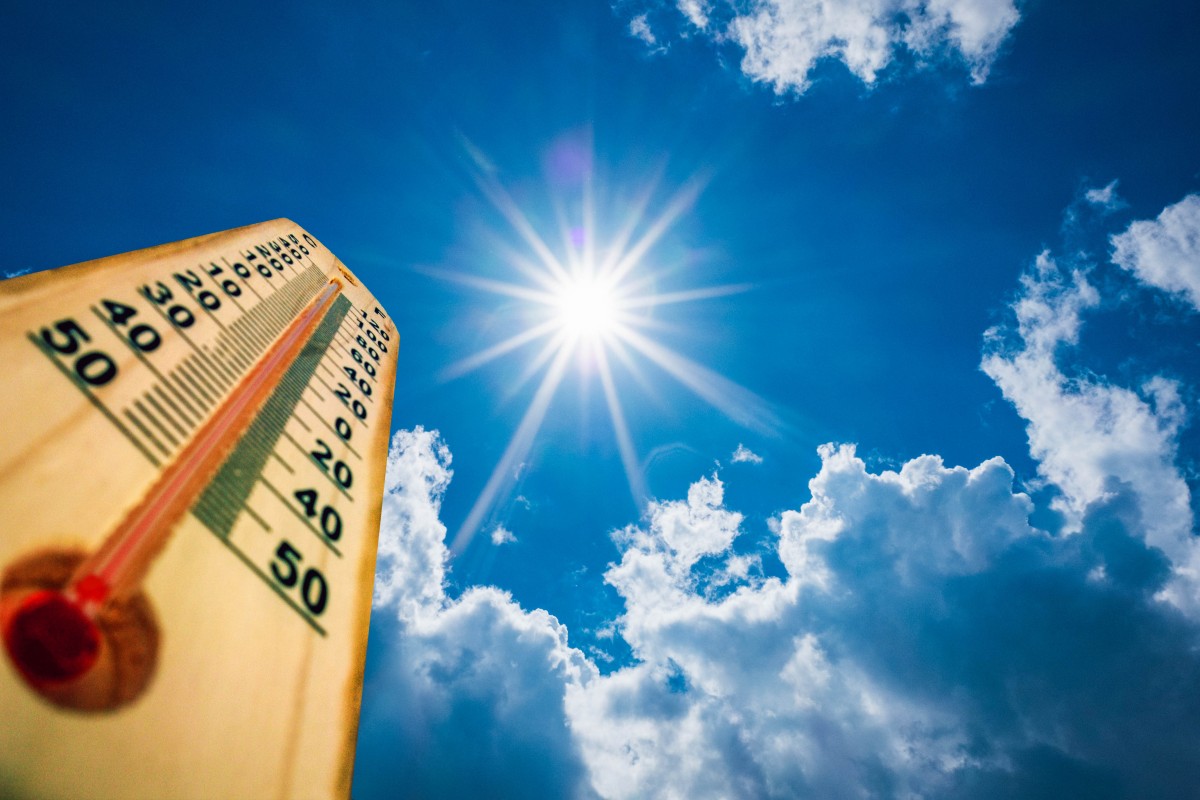 High temperatures in hot weather.