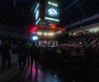 LFA mixed martial arts fighting at F&M Bank Arena in Clarksville. (Contributed)