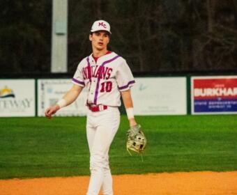 Matthew Heimpel with the Montgomery Central High School Indians in 2026. (Vicky Slayton, contributed)