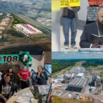 Clockwise from the top left, Costco plans, School Board meeting, TVA natural gas plant, Q-Up the Classroom.