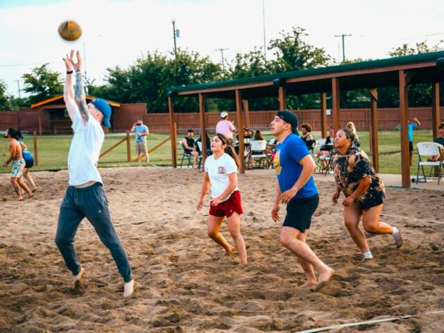 Volleyball fun at O'Connor's Irish Pub and Grill. (Contributed)