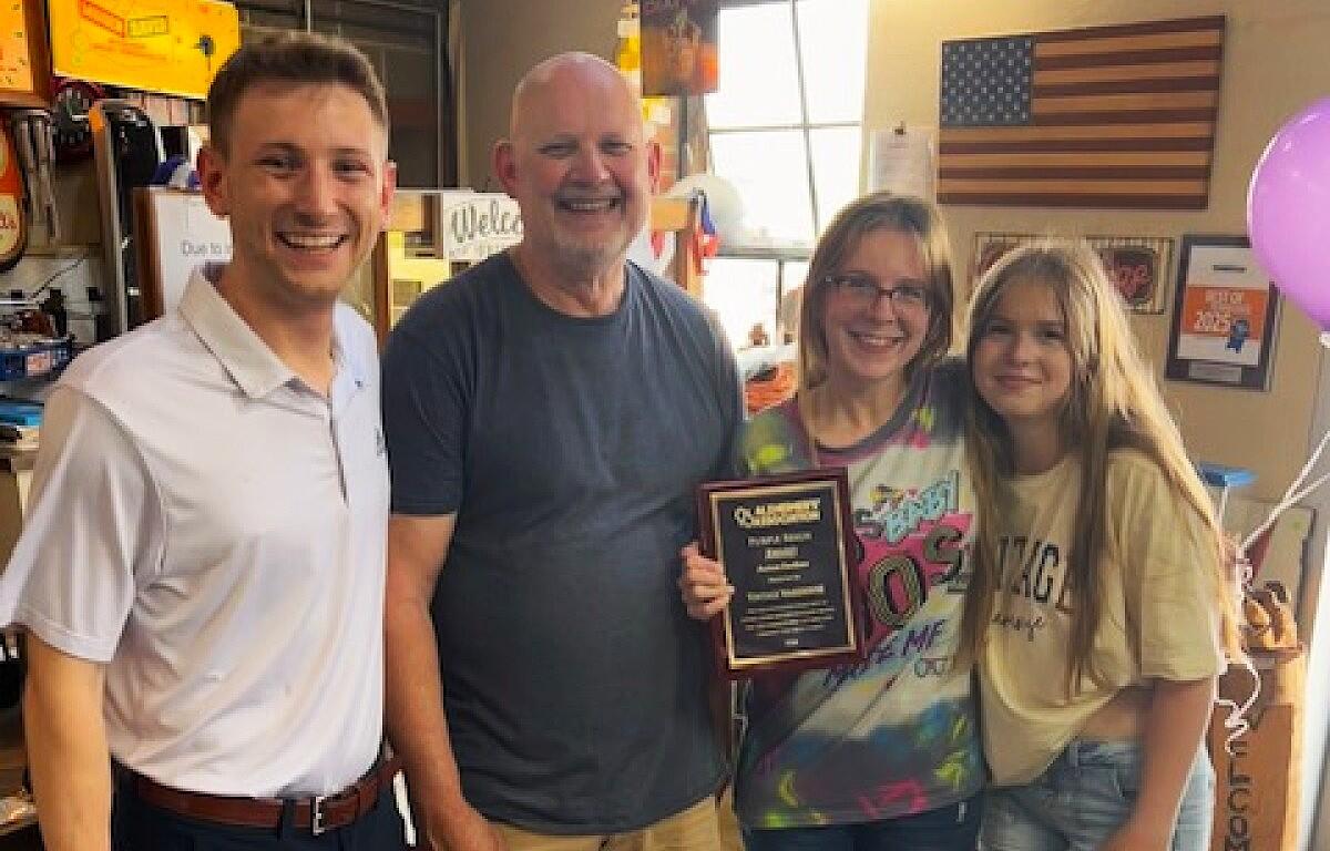The Vintage Warehouse was recognized as part of Paint the Town Purple in Clarksville. (Contributed)