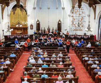 “American Music on Parade” is presented at First Presbyterian Church on July 1, 2026, as part of “The Road to 250” series. (Contributed)