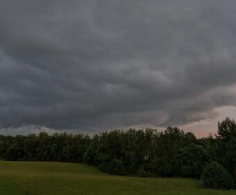 Thunderstorms over Clarksville. (Chris Smith)