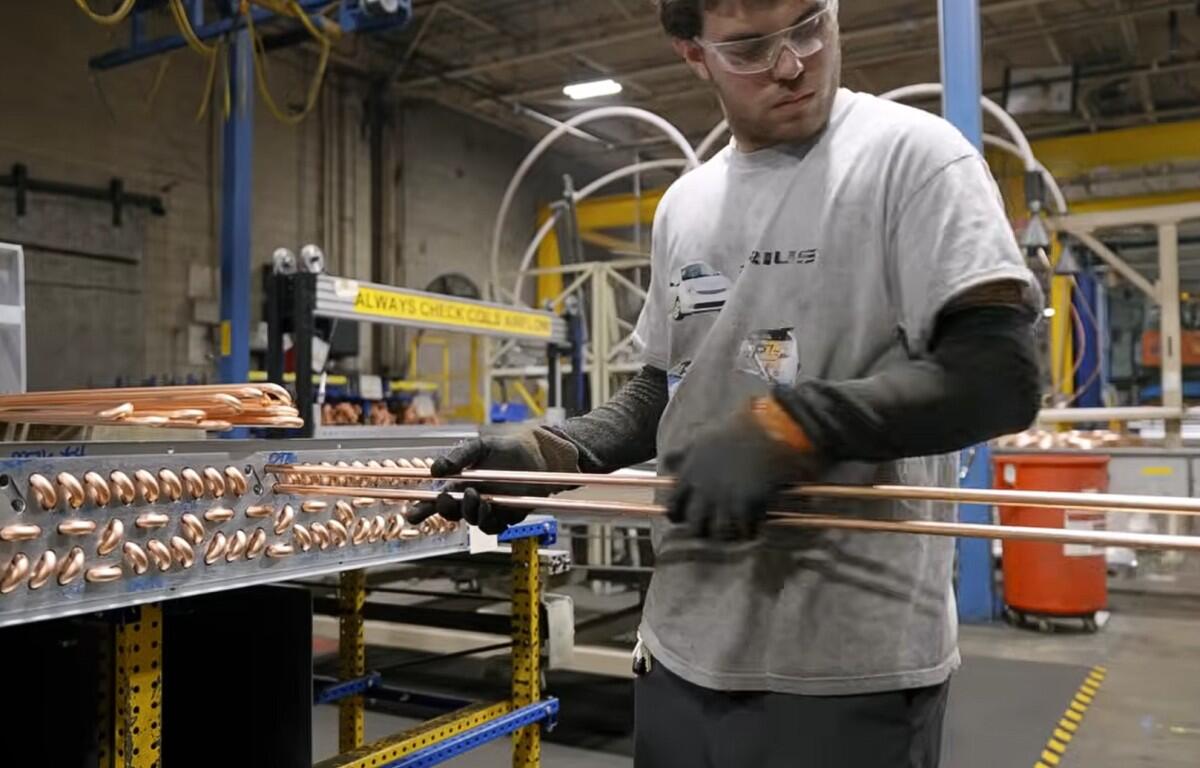 Air conditioner manufacturing at Trane. (CMC EDC, contributed)
