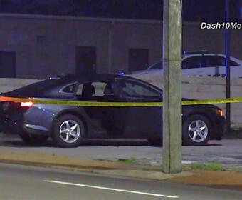 Shooting on 9th Street on July 25, 2026. (Enrique Hernandez, Dash 10 Media)