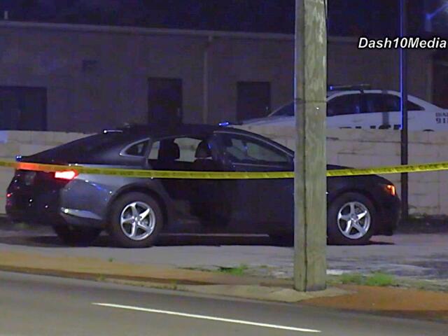 Shooting on 9th Street on July 25, 2026. (Enrique Hernandez, Dash 10 Media)