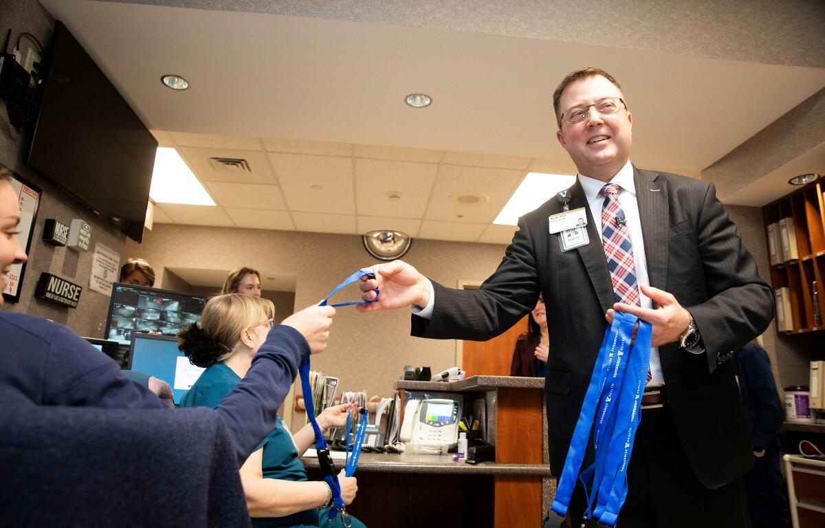 Randy Davis, president of Vanderbilt Clarksville Hospital. (Contributed)