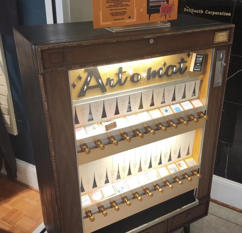 The Art-o-mat at Customs House Museum and Cultural Center in Clarksville in August 2026. (CMC EDC, contributed)