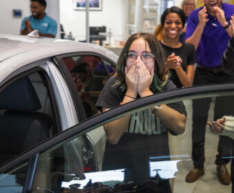 CMCSS Pass and Go at Wyatt Johnson Toyota on August 1, 2026 (Wesley Irvin).