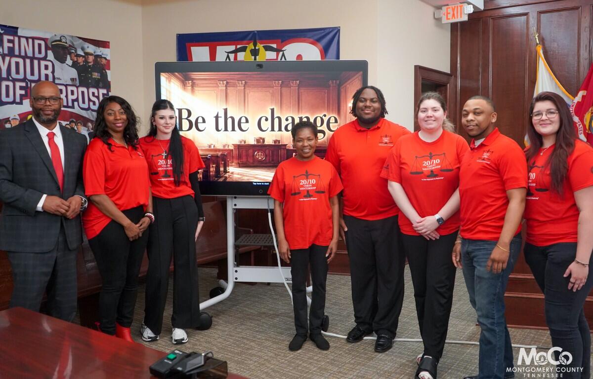 Montgomery County Juvenile Court and Austin Peay State University announce the 20/10 Mentorship Program. (Contributed)