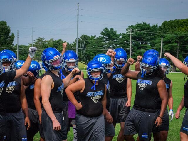 Fort Campbell practice on August 6, 2026. (Patrick Smith)
