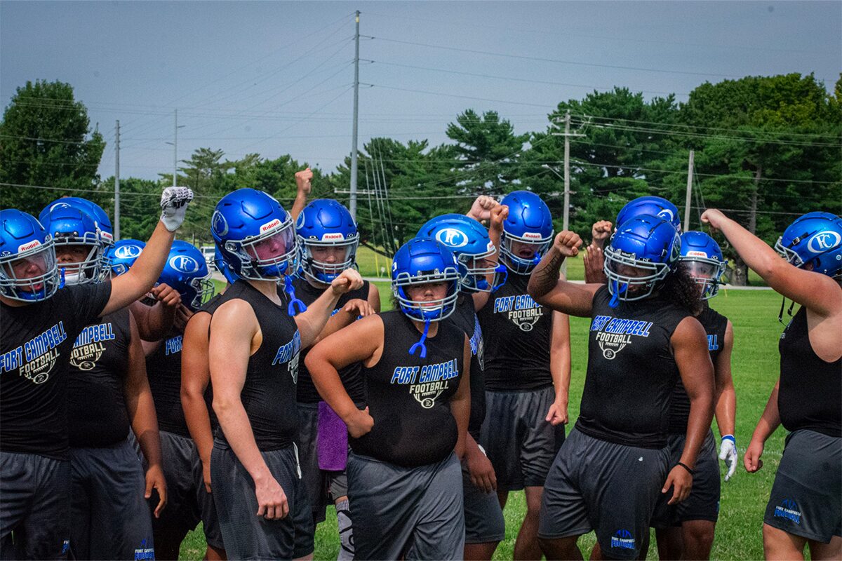 Fort Campbell practice on August 6, 2026. (Patrick Smith)