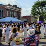 Clarksville celebrated the 100th anniversary of the ratification of the 19th Amendment with the installation of Tennessee Triumph, a suffrage statue commissioned by the Arts and Heritage Council. (AHC, contributed)