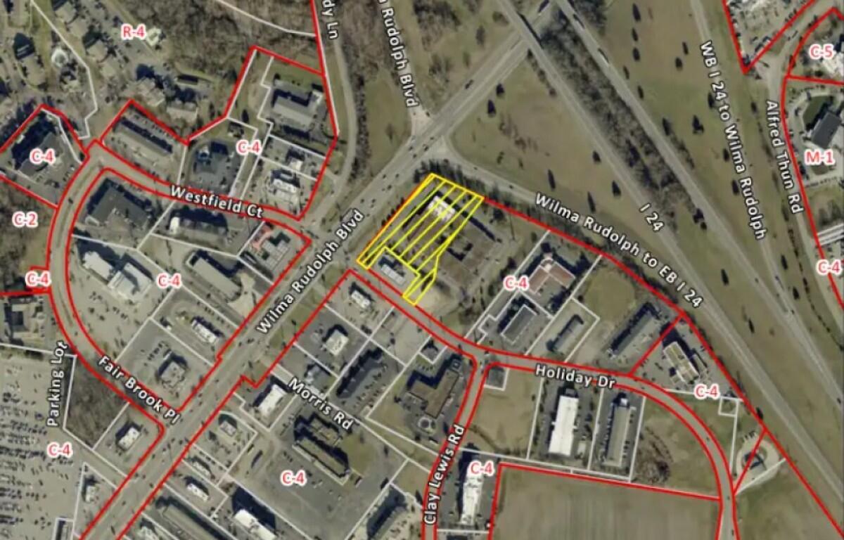 Mapping for In-N-Out in Clarksville off Wilma Rudolph Boulevard. (CMC RPC, Contributed)