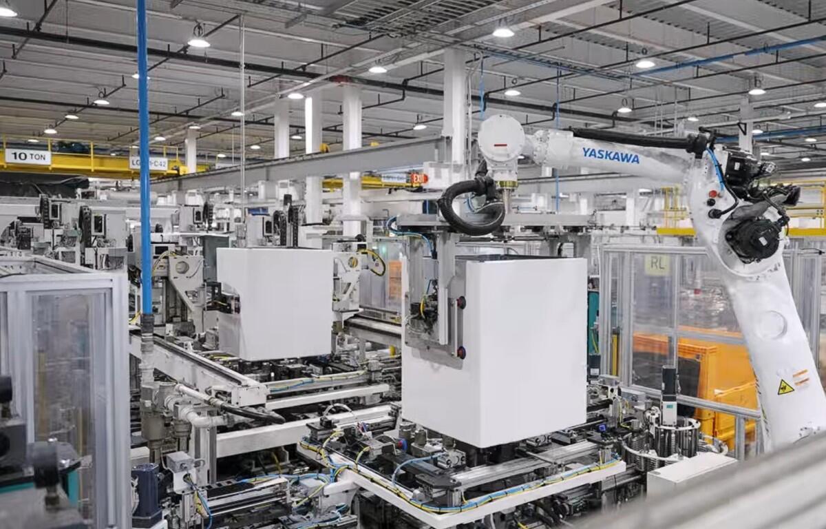 The LG Electronics plant in Clarksville, Tenn., in August 2026. (CMC Economic Development Council, contributed)