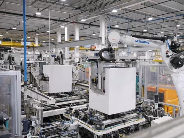 The LG Electronics plant in Clarksville, Tenn., in August 2026. (CMC Economic Development Council, contributed)