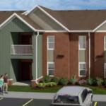 Lincoln Homes redevelopment: renderings for new 16-unit building. (City of Clarksville, Contributed)