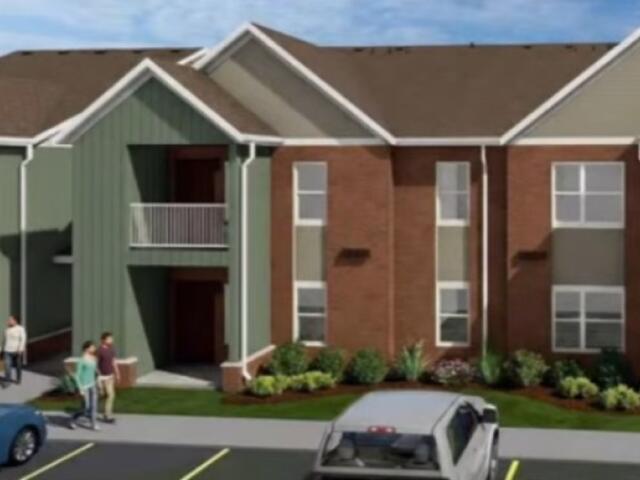 Lincoln Homes redevelopment: renderings for new 16-unit building. (City of Clarksville, Contributed)