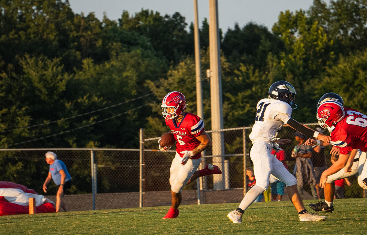 Montgomery Central football defeats Sycamore on Aug. 21, 2026. (Obead Issayas)