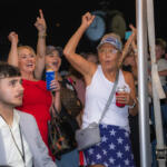 MOCO Republican watch party at Clyde's of Clarksville on August 6, 2026 (Wesley Irvin).
