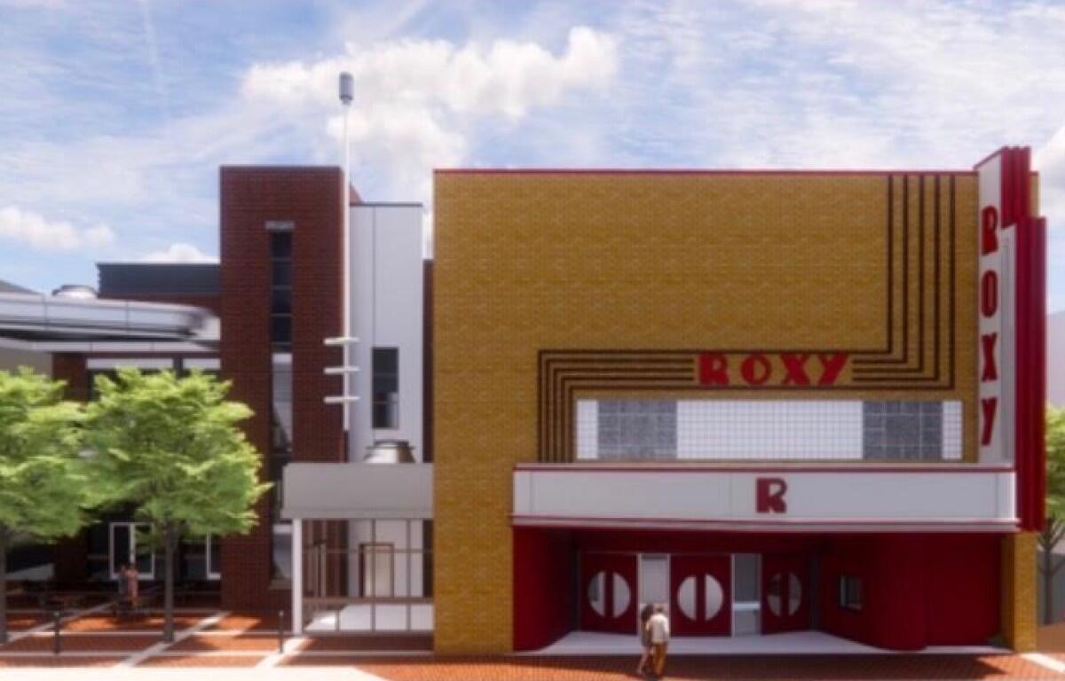 Plans for the Performing Arts Center on Franklin Street as of Aug. 10, 2026. (Lyle Cook Martin Architects, contributed)