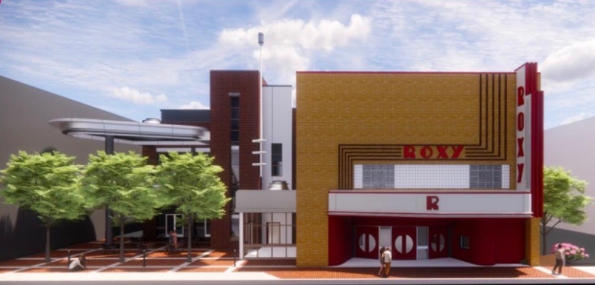 Plans for the Performing Arts Center on Franklin Street as of Aug. 10, 2026. (Lyle Cook Martin Architects, contributed)