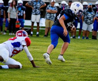 Richview Middle School football hosts New Providence Middle School on Aug. 18, 2026. (Sharon Justice, contributed)