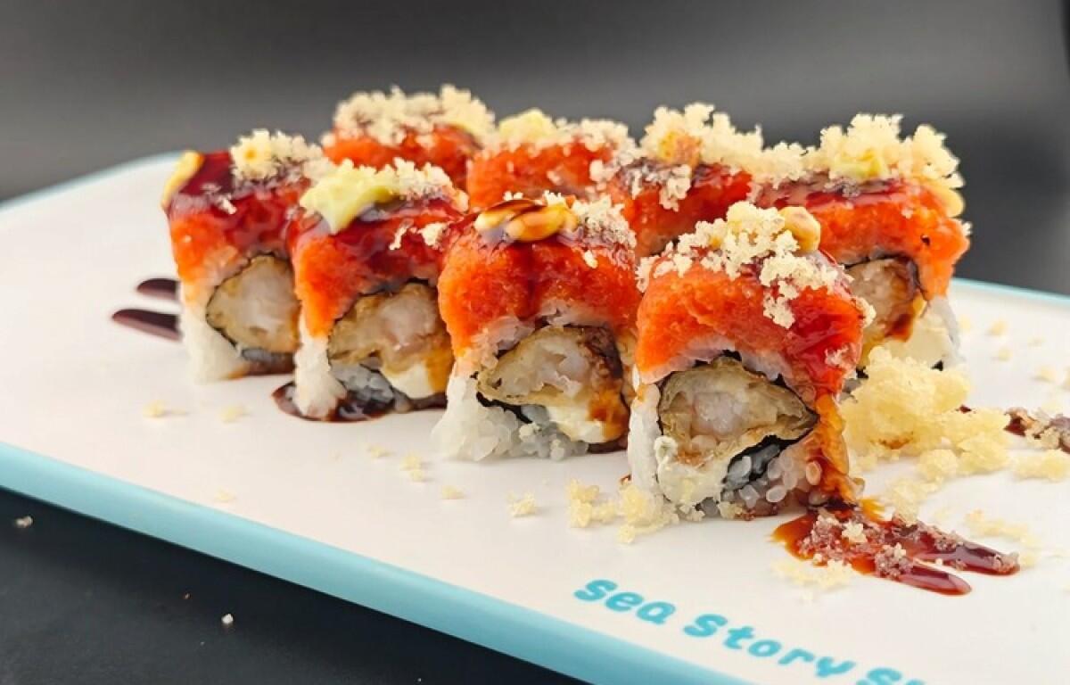 Sea Story Sushi's Sea of Fire Roll (Contributed)