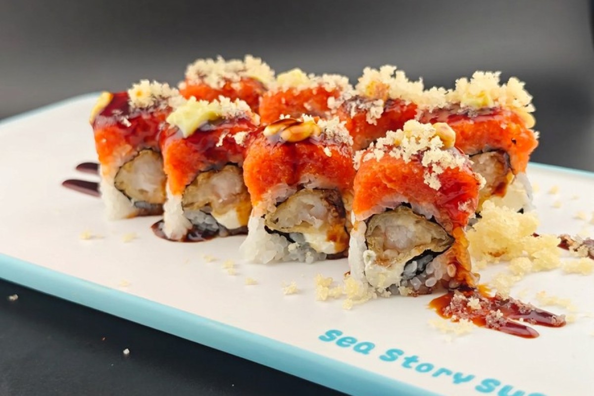 Sea Story Sushi's Sea of Fire Roll (Contributed)