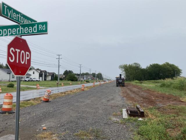Intersection of Tylertown and Copperhead Road on Aug. 19, 2026. (Christian Brown)