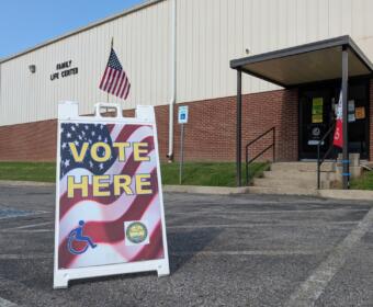 Election Day at the Cumberland Presbyterian Church precinct on Aug. 6, 2026. (Chris Smith)