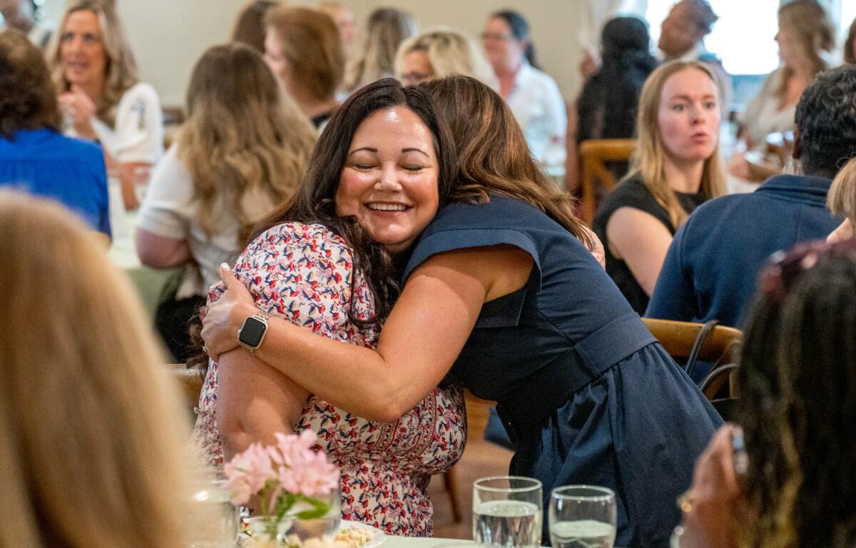Emily Medvecky at the Clarksville Area Chamber of Commerce Women in Business luncheon on July 29, 2026. (CMC EDC, contributed)