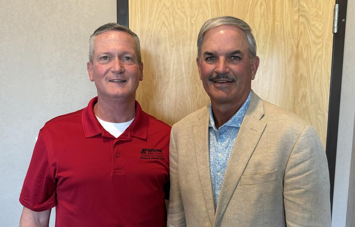 Walt Lord, left, and Charlie Koon.