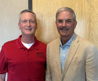 Walt Lord, left, and Charlie Koon.