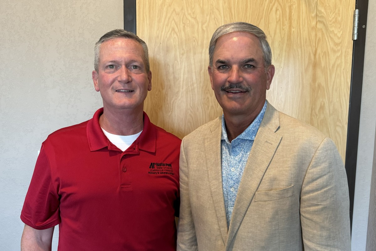 Walt Lord, left, and Charlie Koon.
