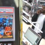 Surveillance video of a man police say is wanted in the theft of a Pokemon card. (CPD, contributed)