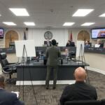 ACT Authority Executive Director Cameron O’Hanlon addressing Clarksville City Council on Sept. 24, 2026. (Christian Brown)