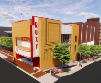 Plans for the Clarksville Performing Arts Center in September 2026 by Lyle-Cook-Martin Architects. (Contributed, ACT Authority)