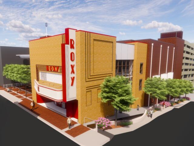 Plans for the Clarksville Performing Arts Center in September 2026 by Lyle-Cook-Martin Architects. (Contributed, ACT Authority)
