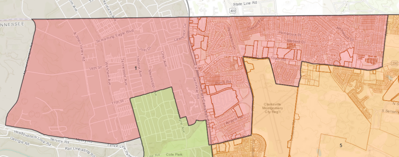 Clarksville City Council Ward 1 (Contributed, City of Clarksville)