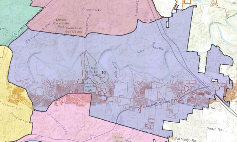 Clarksville City Council Ward 10 (Contributed, City of Clarksville)
