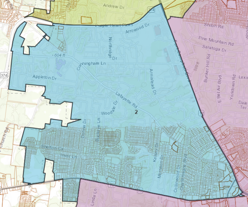Clarksville City Council Ward 2 (Contributed, City of Clarksville)