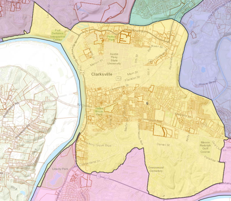 Clarksville City Council Ward 6 (Contributed, City of Clarksville)