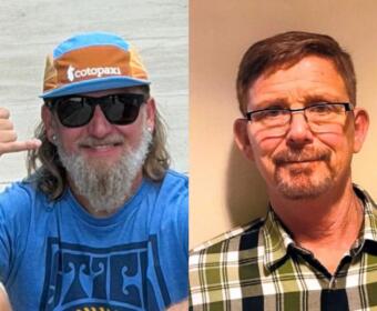 City Council Ward 2 candidates Eric Claunch, left, and Bill Cody. (Contributed)